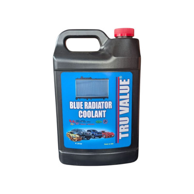 Tru-Value Radiator Coolant & Corrosion Inhibitor 4Liters- Blue