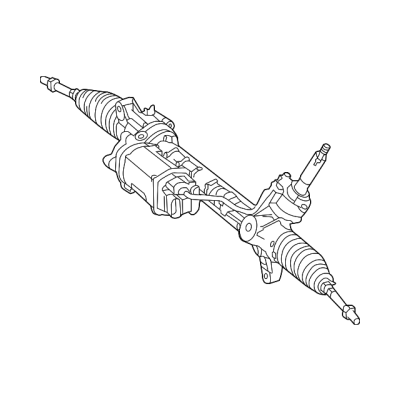 Mercedes Benz Genuine OEM Steering Rack & Pinion Assembly (205460290280)